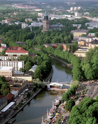 veduta aerea di Turku
